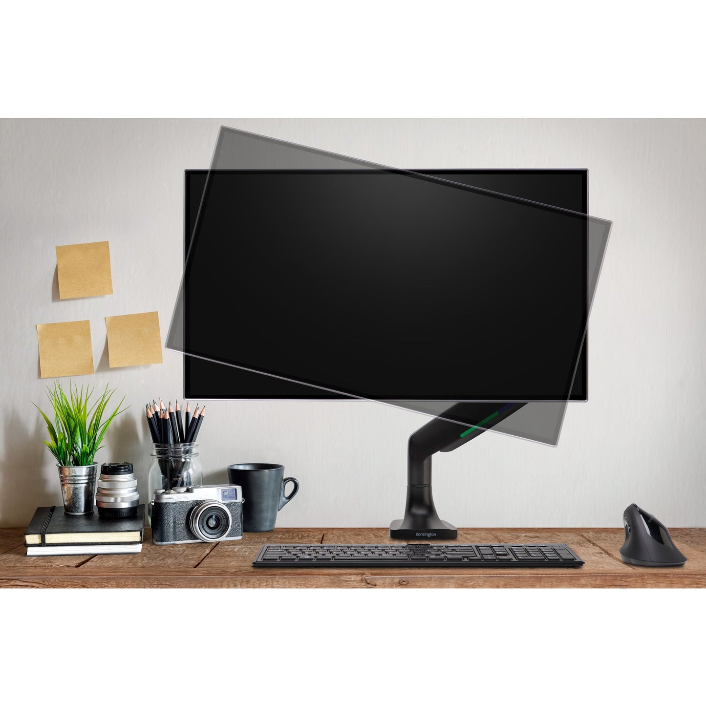 Kensington SmartFit® One-Touch Height Adjustable Single Monitor Arm