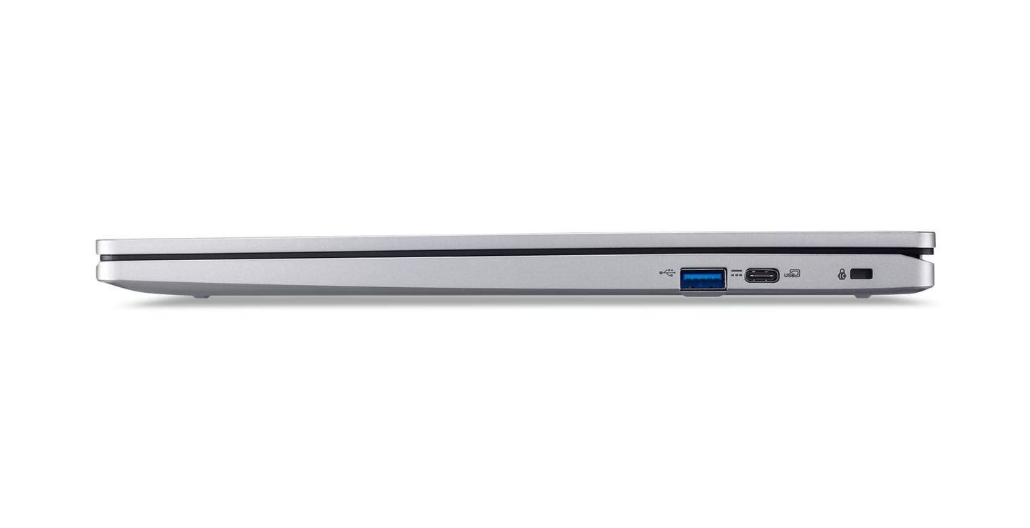 Acer Chromebook CB315-5H-C4Z5 Intel® N N100 15.6" Full HD 8 GB LPDDR5-SDRAM 64 GB SSD Wi-Fi 6E (802.11ax) ChromeOS Silver