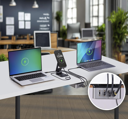 StarTech.com 424DNA-USB-C-CHARGER mobile device charger Universal Gray AC Fast charging Indoor