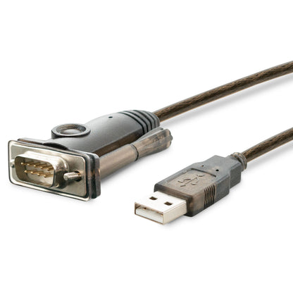 Plugable Technologies PL2303-DB9 serial cable Blue, Silver 23.6" (0.6 m) USB Type-A DB-9