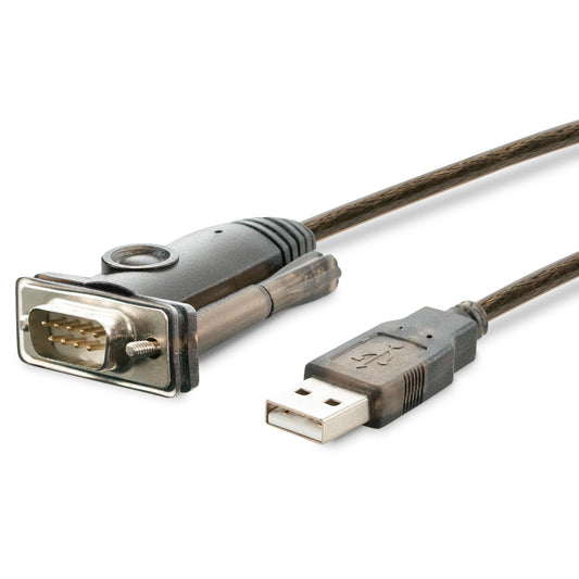 Plugable Technologies PL2303-DB9 serial cable Blue, Silver 23.6" (0.6 m) USB Type-A DB-9