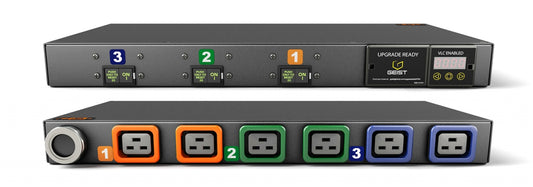 Vertiv I10116L power distribution unit (PDU) 6 AC outlet(s) 1U Black