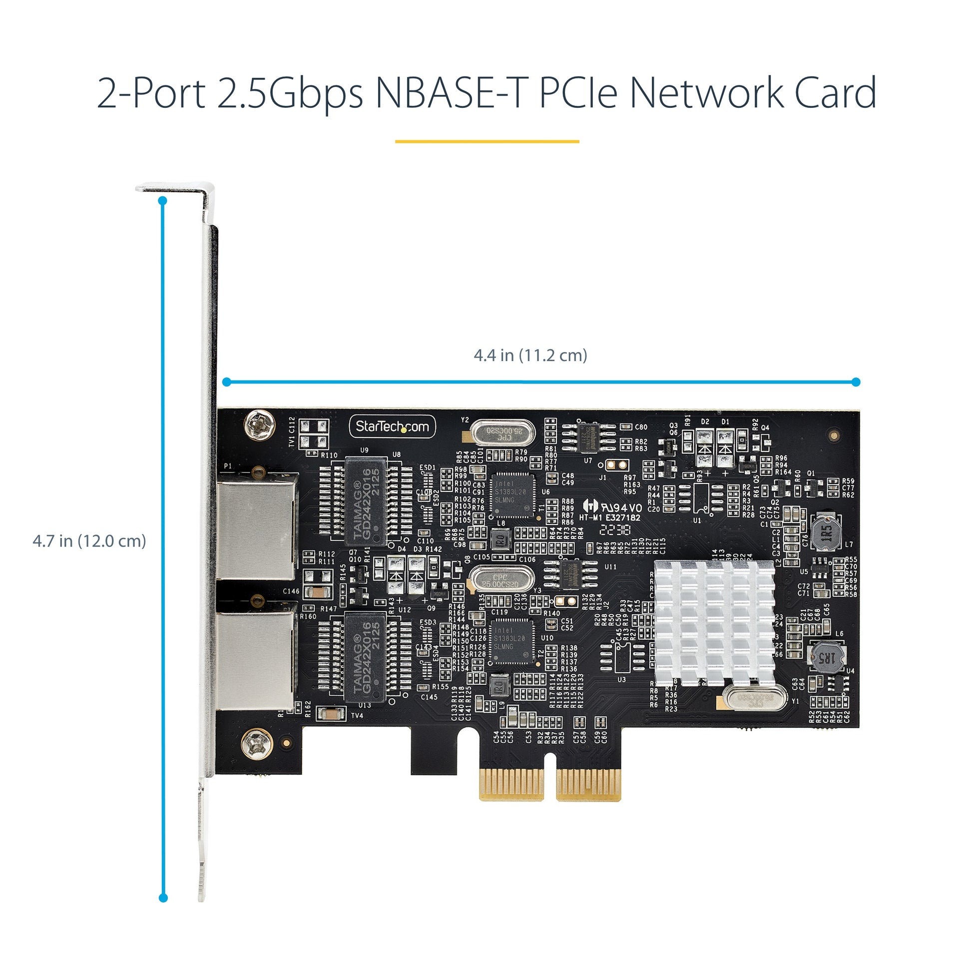 StarTech.com PR22GI-NETWORK-CARD network card Internal Ethernet 2500 Mbit/s