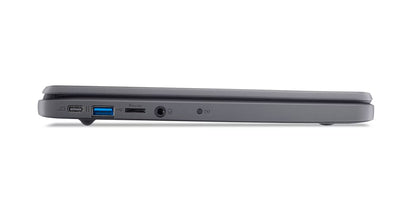 Acer 511 C736-TCO-C4QK Intel® N N100 Chromebook 11.6" HD 8 GB LPDDR5-SDRAM 32 GB Flash Wi-Fi 6E (802.11ax) ChromeOS Black