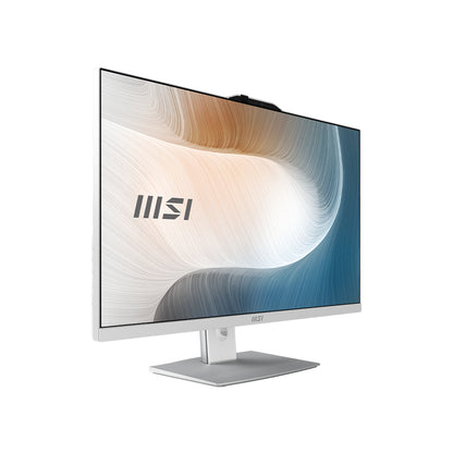 MSI Modern AM272P 1M-823US Intel Core 5 120U 27" 1920 x 1080 pixels All-in-One PC 16 GB DDR5-SDRAM 1 TB SSD Windows 11 Home Wi-Fi 6E (802.11ax) White