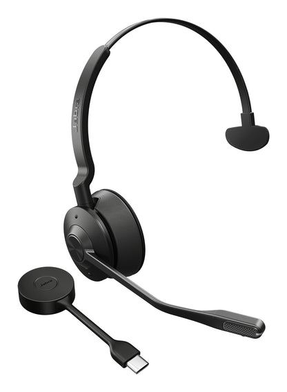 Jabra Engage 55 SE Headset Wireless Head-band Office/Call center Black