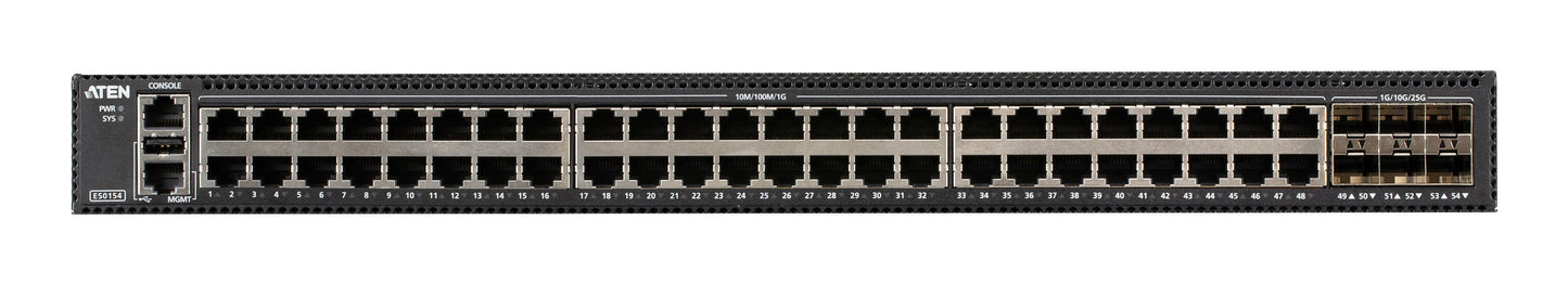 ATEN ES0154 network switch Managed L2+ Gigabit Ethernet (10/100/1000) Black
