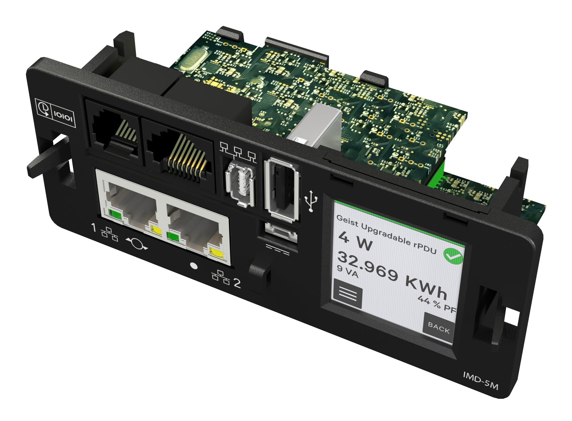 Vertiv Geist VP7UV0A3 power distribution unit (PDU) 24 AC outlet(s) 0U Black