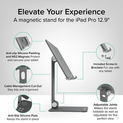 Plugable Technologies AMS-STAND13 holder Active holder Tablet/UMPC Black