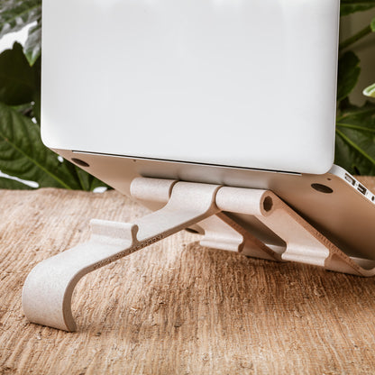 R-Go Tools Laptop and tablet stand R-Go Treepod, ergonomic and modular, adjustable, biobased