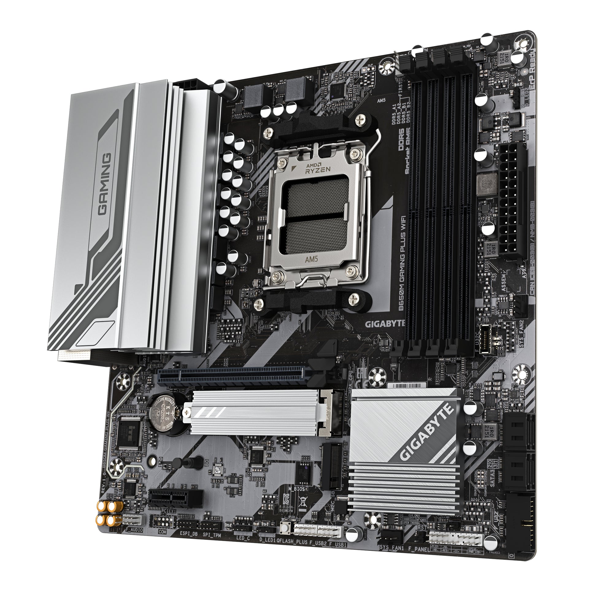 GIGABYTE B650M GAMING PLUS WIFI motherboard AMD B650 Socket AM5 micro ATX