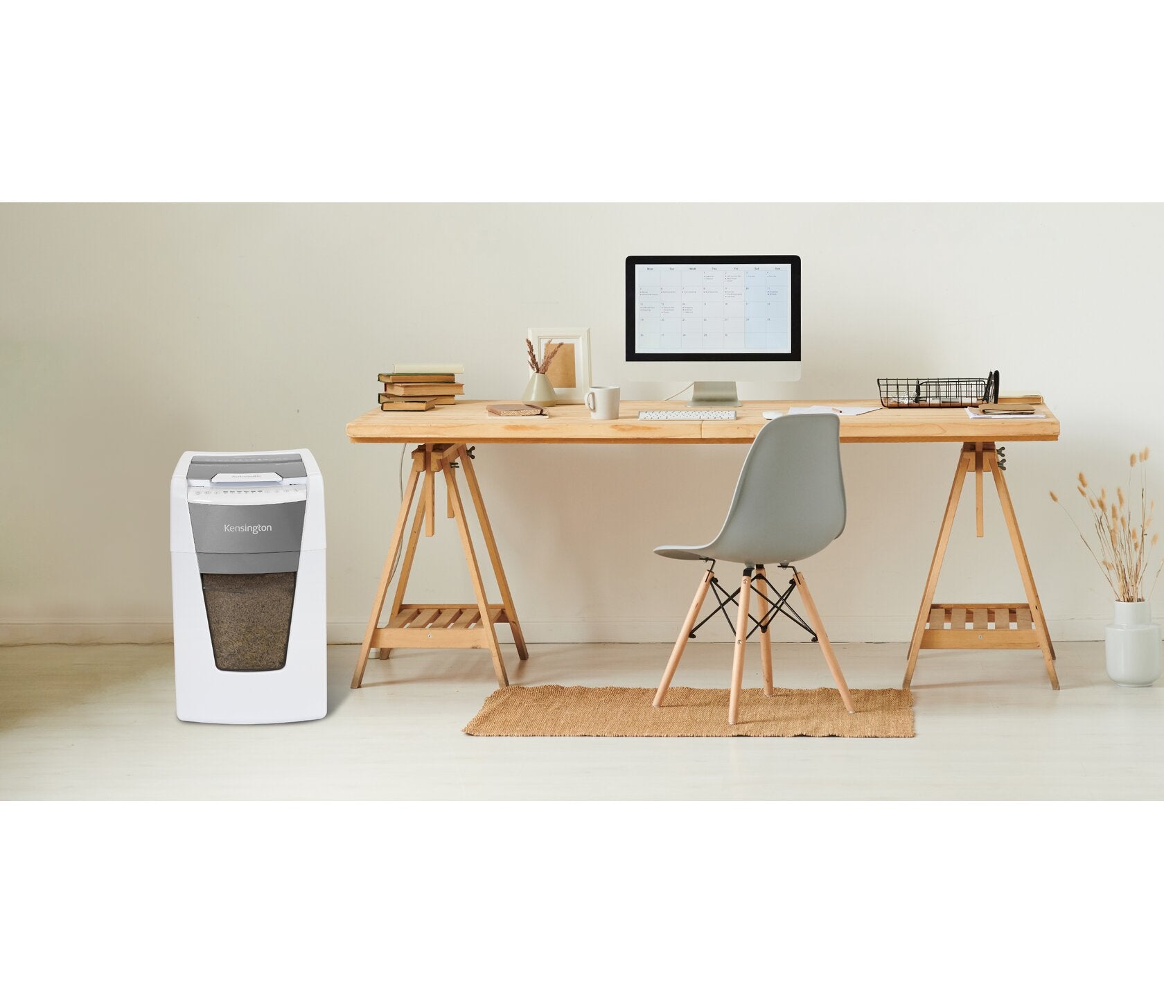 Kensington OfficeAssist A3000 paper shredder Micro-cut shredding 55 dB Gray, White