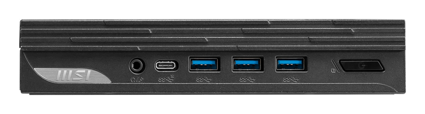 MSI Pro DP10 13M-057US Intel® Core™ i7 i7-1360P 16 GB DDR4-SDRAM 1 TB SSD Windows 11 Pro Mini PC Black