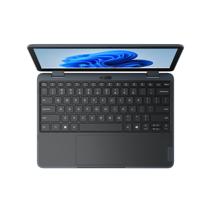 Lenovo 300w 2-in-1 Gen 5 Intel® N N150 Hybrid (2-in-1) 11.6" Touchscreen HD 8 GB LPDDR5-SDRAM 128 GB SSD Wi-Fi 6E (802.11ax) Windows 11 Pro English Gray