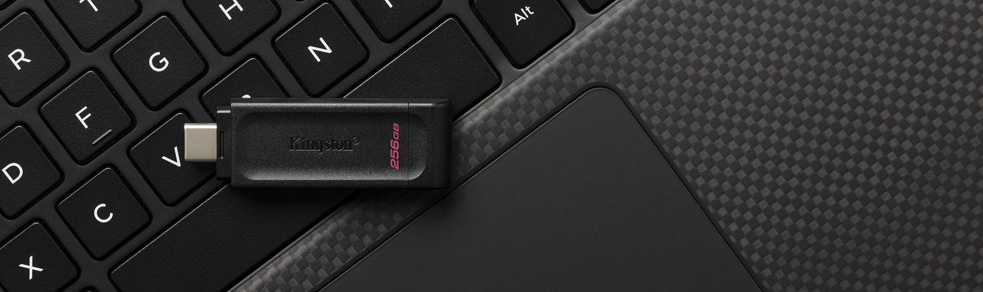 Kingston Technology DataTraveler 70 USB flash drive 256 GB USB Type-C 3.2 Gen 1 (3.1 Gen 1) Black