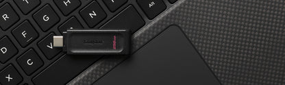 Kingston Technology DataTraveler 70 USB flash drive 256 GB USB Type-C 3.2 Gen 1 (3.1 Gen 1) Black