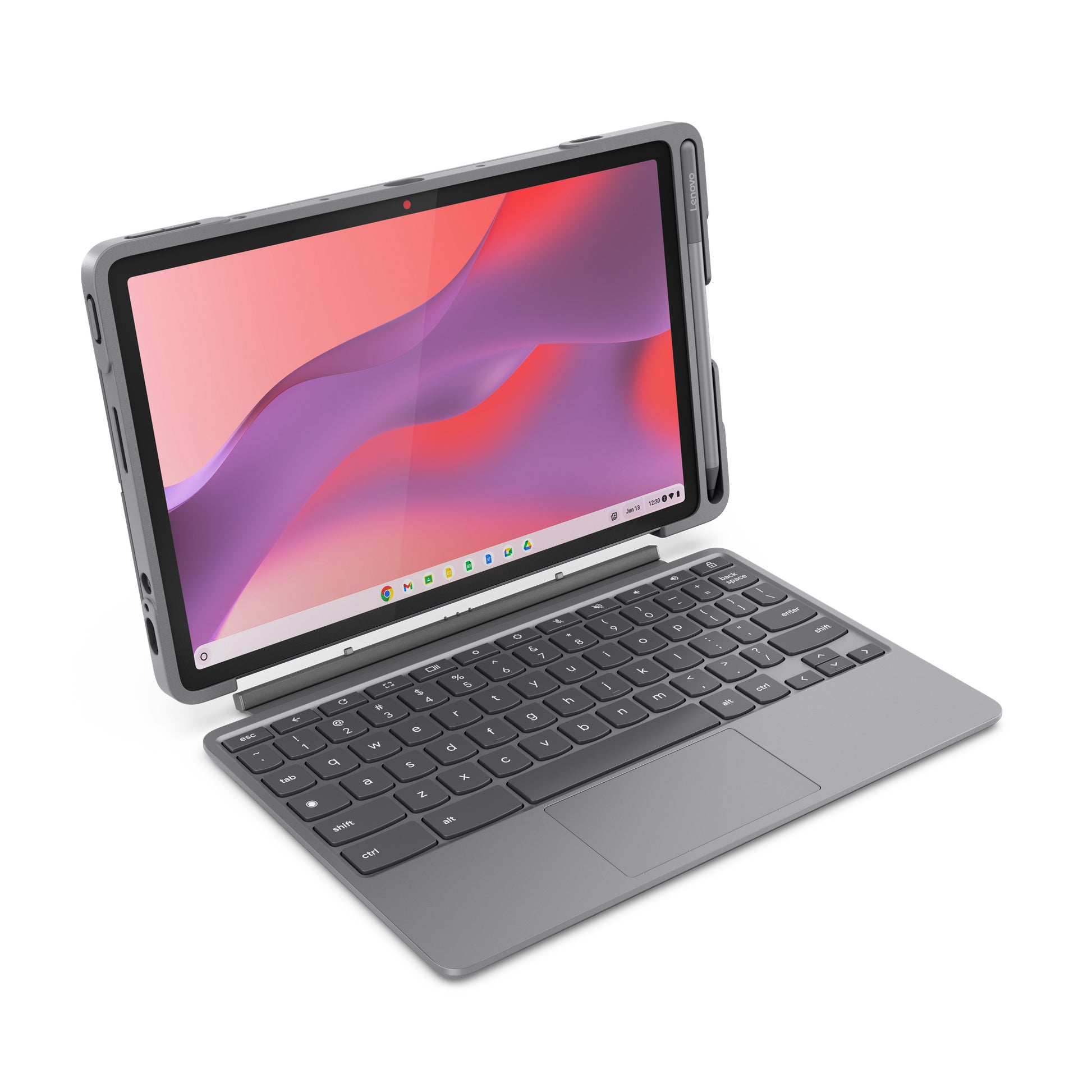 Lenovo Chromebook Duet EDU G2 MediaTek Kompanio 64 GB 10.95" 8 GB Wi-Fi 6 (802.11ax) ChromeOS Gray