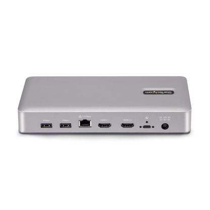 StarTech.com 155NA-USB4-DOCK laptop dock/port replicator Wired Silver