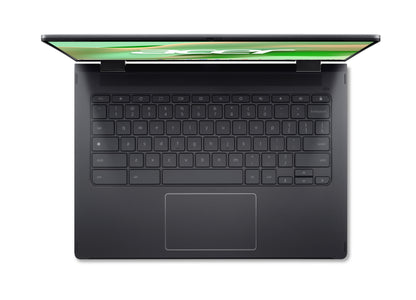 Acer Chromebook CP714-2W-56B2 Intel® Core™ i5 i5-1335U 14" Touchscreen WUXGA 8 GB LPDDR4x-SDRAM 256 GB SSD Wi-Fi 6E (802.11ax) ChromeOS Gray
