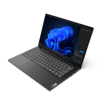 Lenovo V14 G5 IRL Intel Core 3 100U Laptop 14" Full HD 8 GB DDR5-SDRAM 256 GB SSD Wi-Fi 6 (802.11ax) Windows 11 Pro English Black
