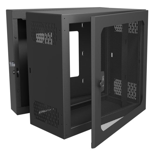 Middle Atlantic Products CWR-12-17VD rack cabinet 12U Wall mounted rack Black
