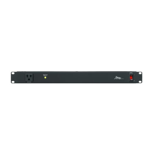 Middle Atlantic Products PWR-9-RP power distribution unit (PDU) 9 AC outlet(s) 1U Black