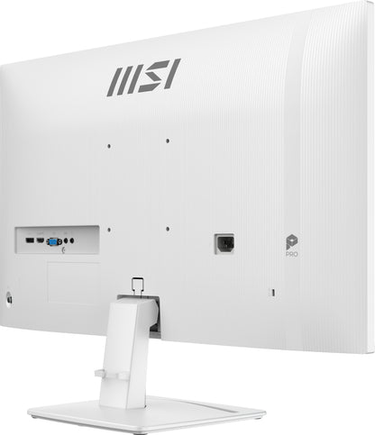 MSI Pro MP275W E2 computer monitor 27" 1920 x 1080 pixels Full HD LED White