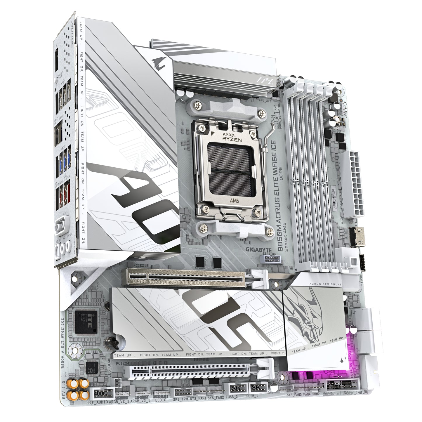 GIGABYTE B850M AORUS ELITE WIFI6E ICE AMD B850 Socket AM5 micro ATX