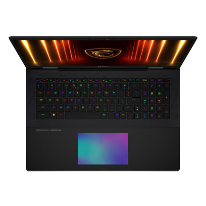 MSI Titan 18 HX AI A2XWIG 616US Intel Core Ultra 9 285HX Laptop 18" UHD+ 64 GB DDR5-SDRAM 4 TB SSD NVIDIA GeForce RTX 5080 Wi-Fi 7 (802.11be) Windows 11 Pro Black