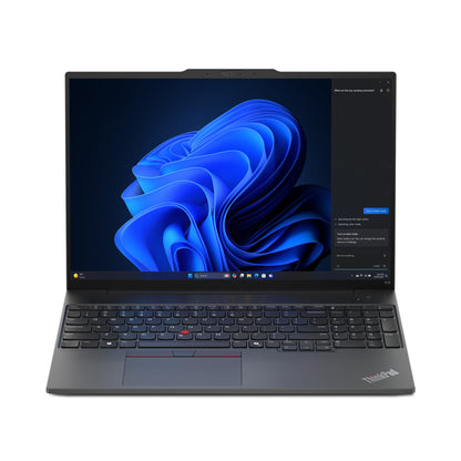 Lenovo ThinkPad E16 Gen 2 (AMD) AMD Ryzen™ 7 7735U Laptop 16" WUXGA 16 GB DDR5-SDRAM 512 GB SSD Wi-Fi 6E (802.11ax) Windows 11 Pro English Black
