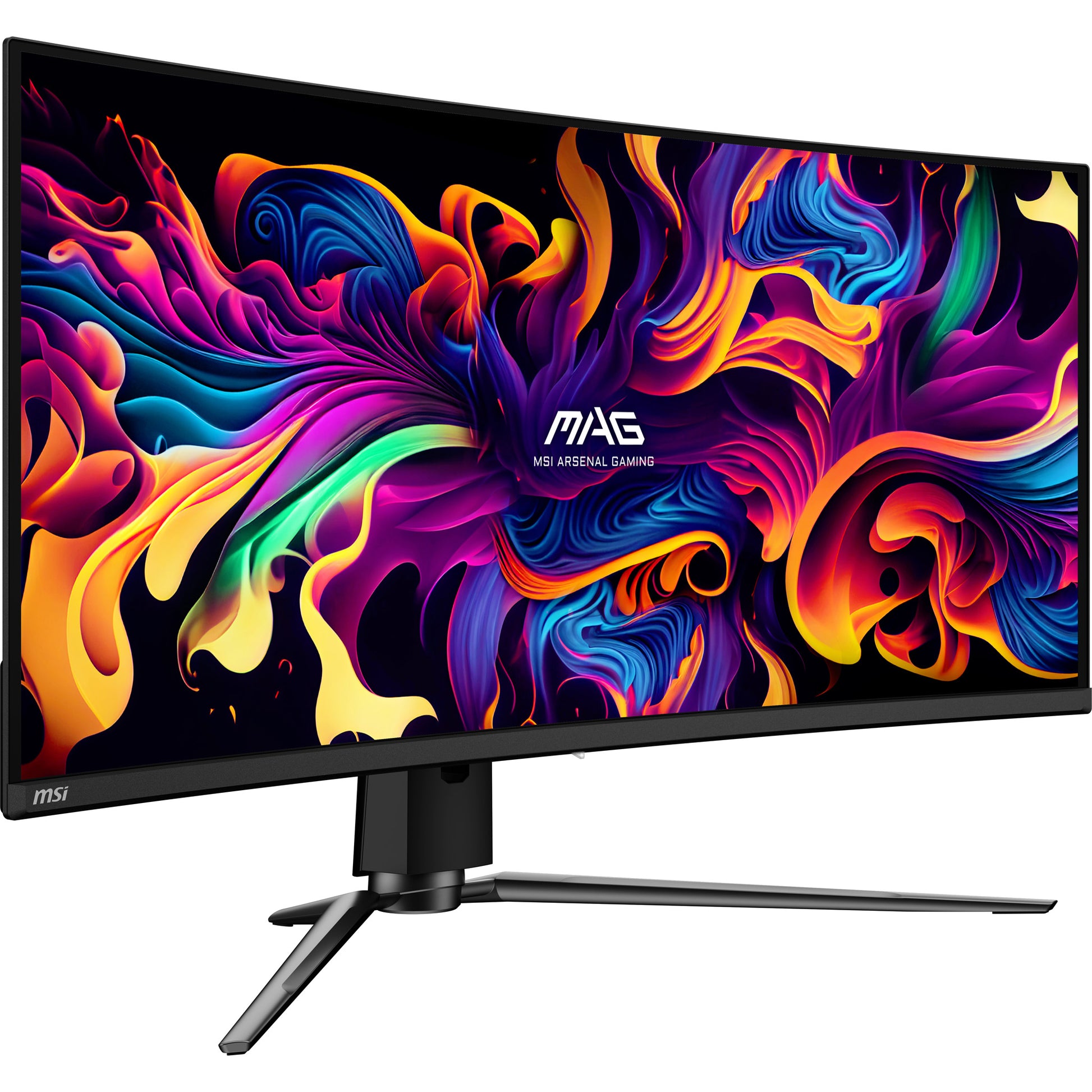 MSI MAG 341CQP QD-OLED computer monitor 34" 3440 x 1440 pixels UltraWide Quad HD Black