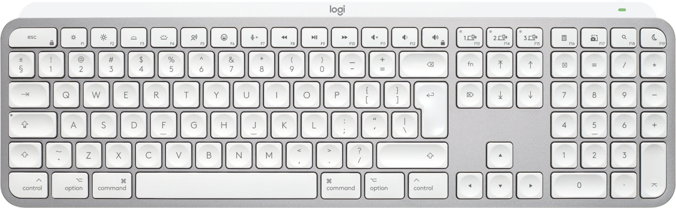 Logitech 920-011622 keyboard Office Bluetooth QWERTY English Gray