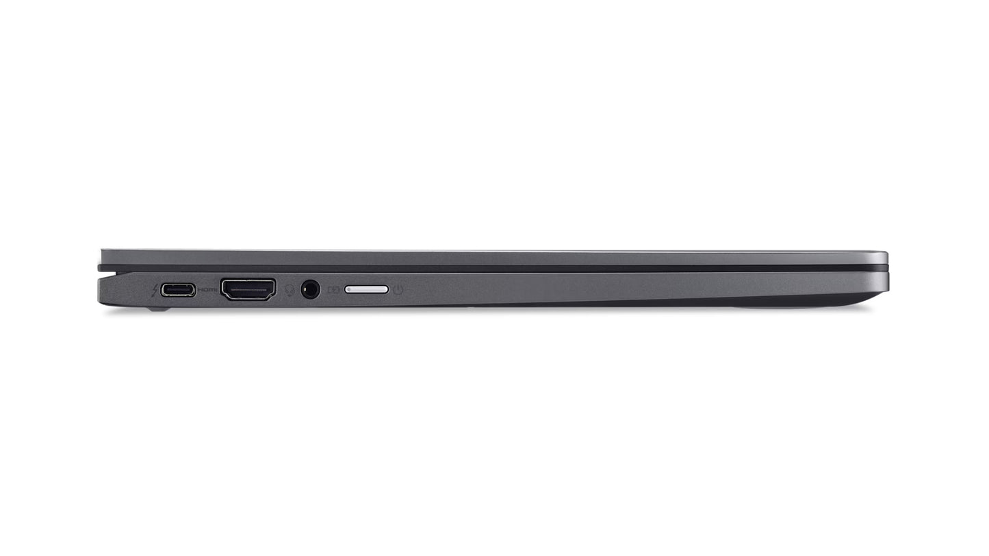 Acer Chromebook Enterprise Spin 714 CP714-2WN-7073 Intel® Core™ i7 i7-1355U 14" Touchscreen WQXGA 16 GB LPDDR4x-SDRAM 256 GB SSD Wi-Fi 6E (802.11ax) ChromeOS for Enterprise Gray
