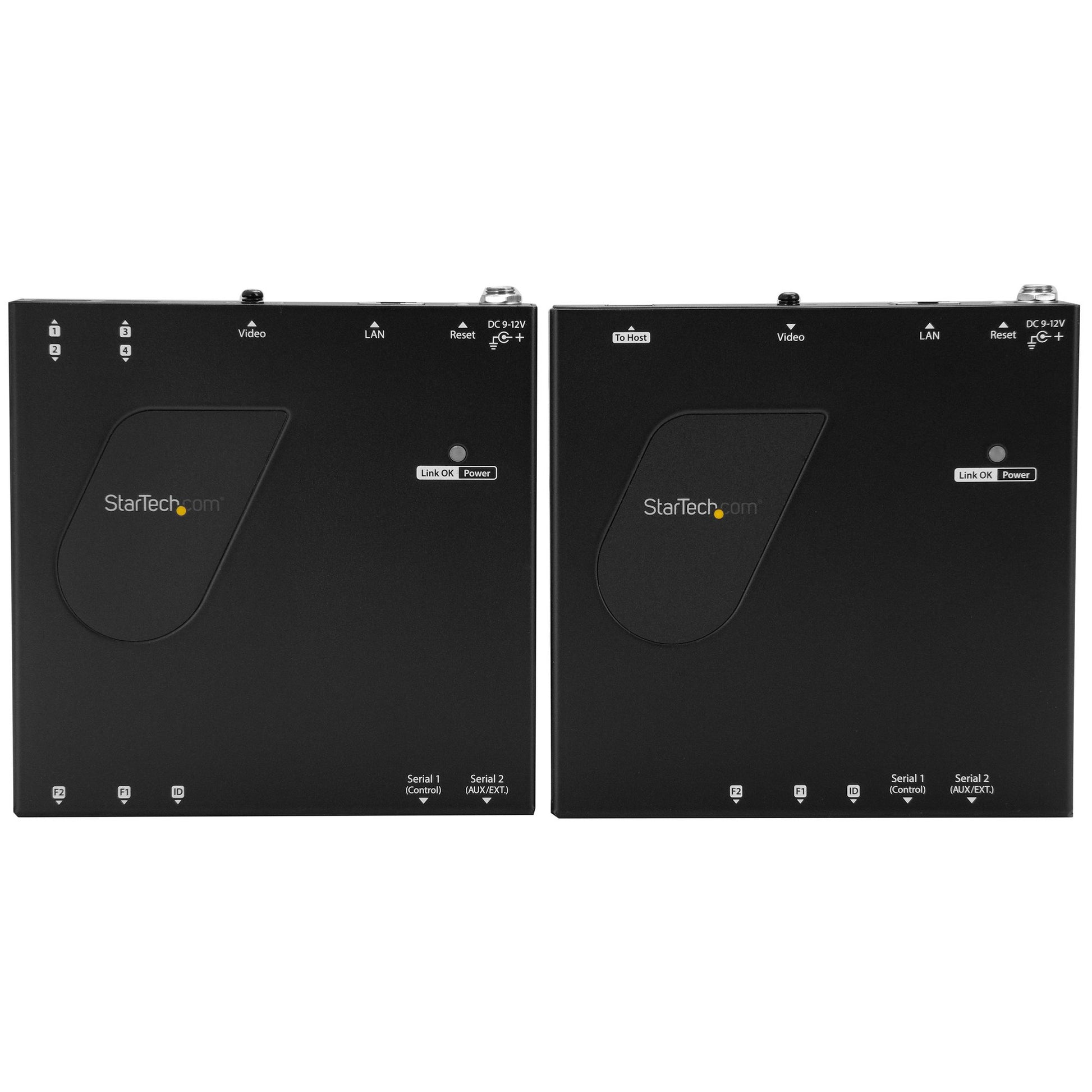 StarTech.com ST12MHDLANU AV extender AV transmitter & receiver Black