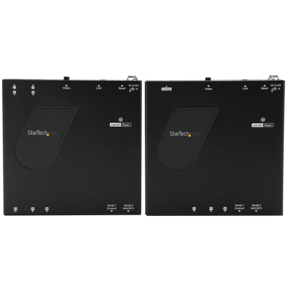 StarTech.com ST12MHDLANU AV extender AV transmitter & receiver Black