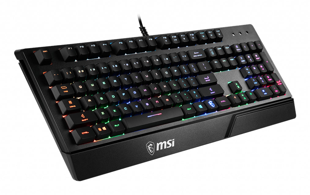 MSI VIGORGK20 keyboard Gaming USB QWERTY English Black