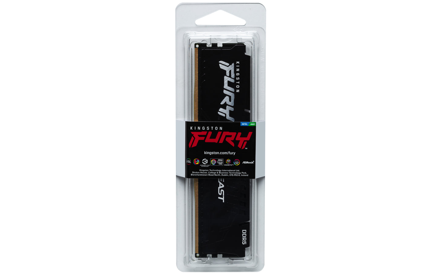 Kingston Technology FURY Beast memory module 8 GB 1 x 8 GB DDR5 5600 MT/s