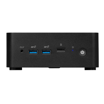 MSI CUBI NUC 1M-011BUS PC/workstation barebone 0.84L sized PC Black 100U Intel SoC