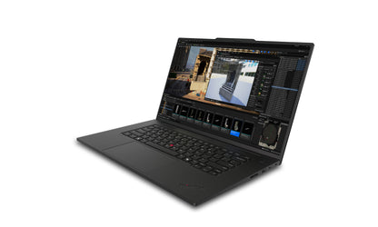 Lenovo ThinkPad P1 Gen 7 Intel Core Ultra 9 185H Mobile workstation 16" WUXGA 32 GB LPDDR5x-SDRAM 1 TB SSD NVIDIA RTX 2000 Ada Wi-Fi 7 (802.11be) Windows 11 Pro Black