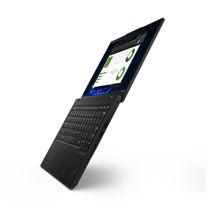 Lenovo ThinkPad L14 Gen 5 (AMD) AMD Ryzen™ 5 PRO 7535U Laptop 14" WUXGA 16 GB DDR5-SDRAM 256 GB SSD Wi-Fi 6E (802.11ax) Windows 11 Pro German Black