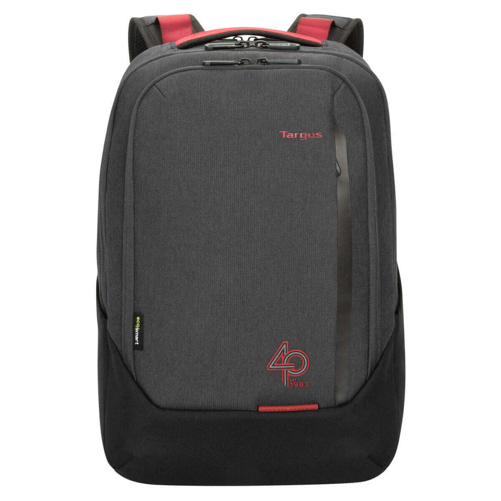 Targus 15.6 40TH ANNIVERSARY CYPRESS WITH ECOSMART backpack Rucksack Gray, Black Foam