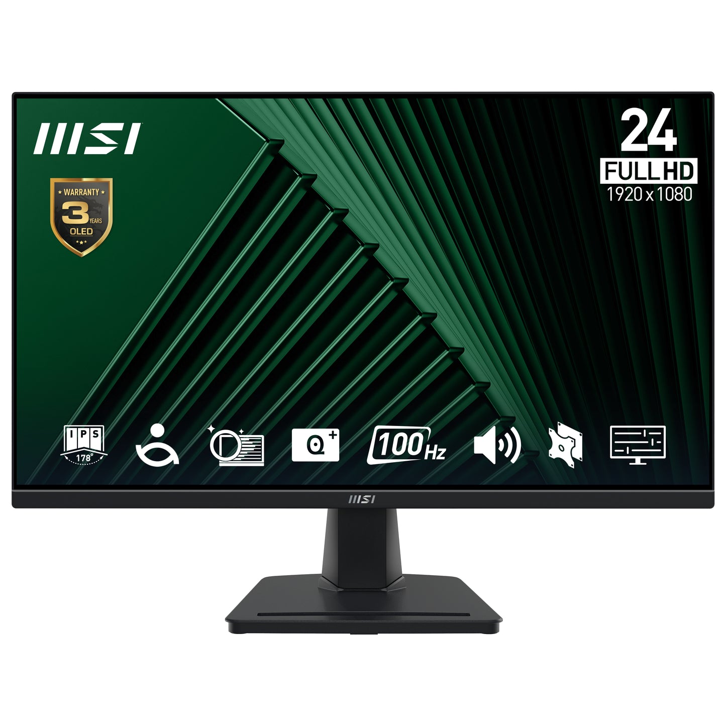 MSI Pro MP245G computer monitor 23.8" 1920 x 1080 pixels Full HD LCD Black