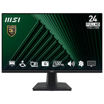 MSI Pro MP245G computer monitor 23.8" 1920 x 1080 pixels Full HD LCD Black