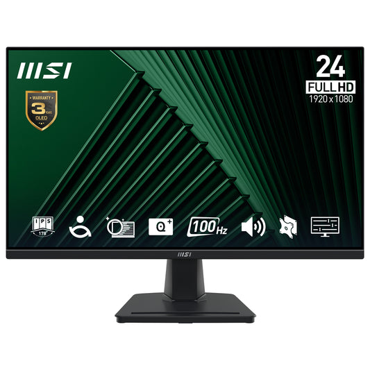 MSI Pro MP245G computer monitor 23.8" 1920 x 1080 pixels Full HD LCD Black
