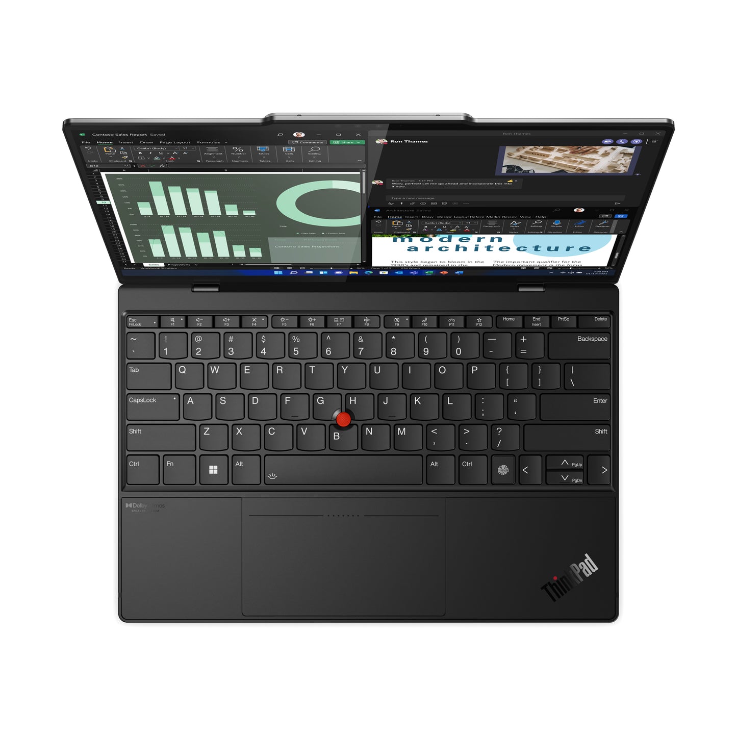 Lenovo ThinkPad Z13 Gen 1 AMD Ryzen™ 7 PRO 6850U Laptop 13.3" Touchscreen WUXGA 16 GB LPDDR5-SDRAM 512 GB SSD Wi-Fi 6E (802.11ax) Windows 11 Pro English Gray, Black