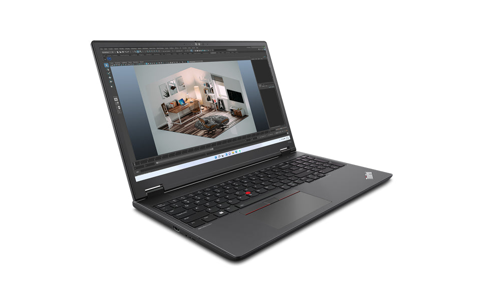 Lenovo ThinkPad P16v Gen 1 (AMD) AMD Ryzen™ 7 7840HS Mobile workstation 16" WUXGA 16 GB DDR5-SDRAM 512 GB SSD NVIDIA RTX A500 Wi-Fi 6E (802.11ax) Windows 11 Pro US English Black