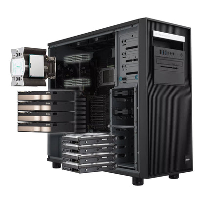 ASUS ExpertCenter Pro ET900A X9 Desktop Black AMD WRX90 Socket sTR5
