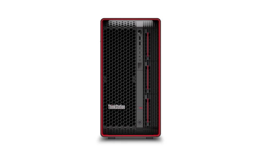 Lenovo ThinkStation PX Intel Xeon Silver 4416+ 128 GB DDR5-SDRAM 1 TB SSD NVIDIA T400 Windows 11 Pro for Workstations Tower Workstation Black, Red
