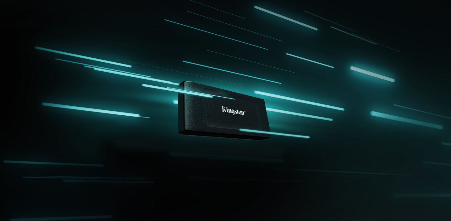 Kingston Technology XS1000 2 TB USB Type-C 3.2 Gen 2 (3.1 Gen 2) Black