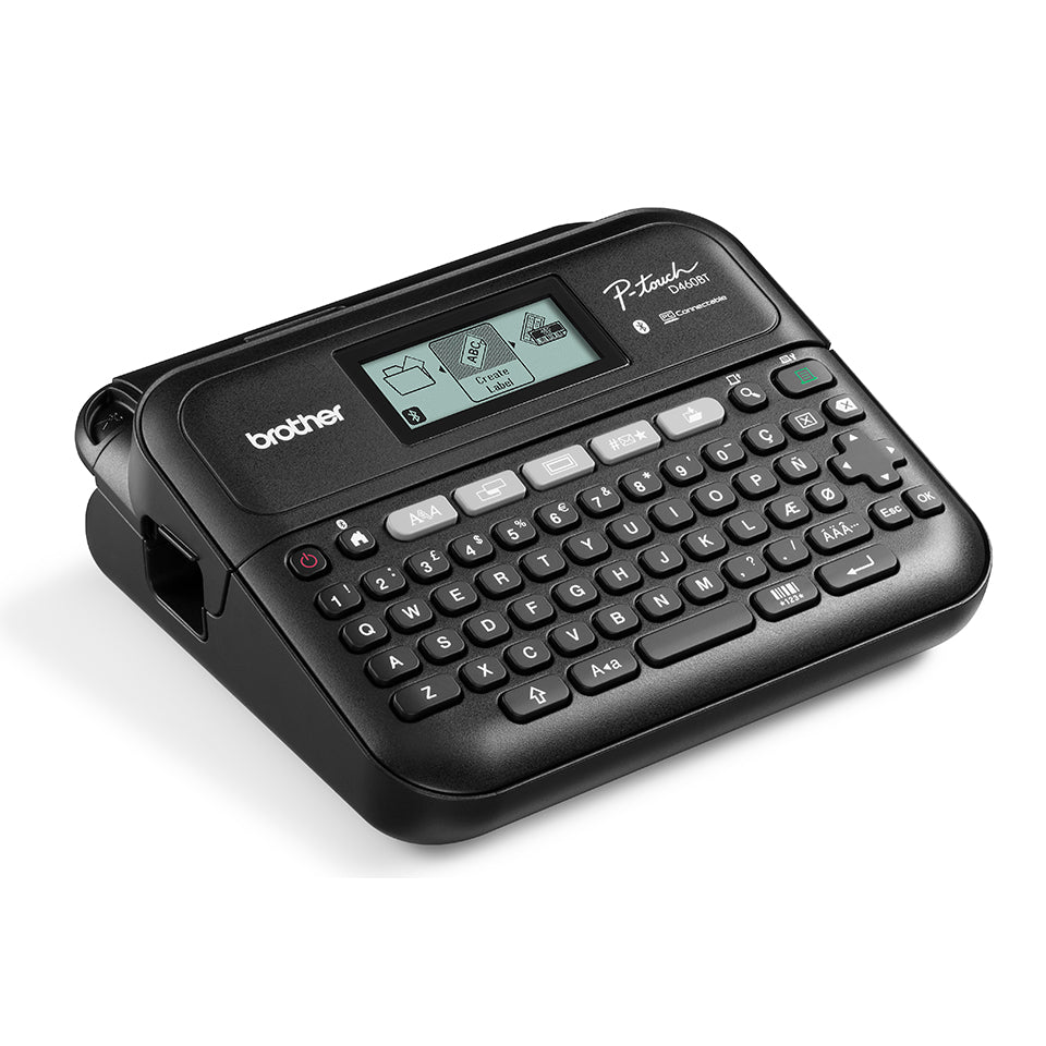 Brother PT-D460BTVP label printer Thermal transfer 180 x 180 DPI 30 mm/sec Wired & Wireless TZe Bluetooth QWERTY